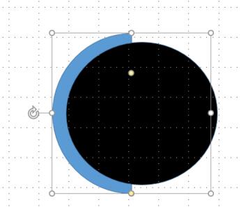 PPT画制毛玻璃成效的圆环图表的操作方法截图