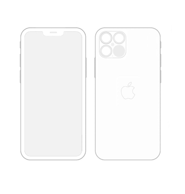 iPhone 12 Pro外形泄露：6.1英寸OLED、小刘海截图