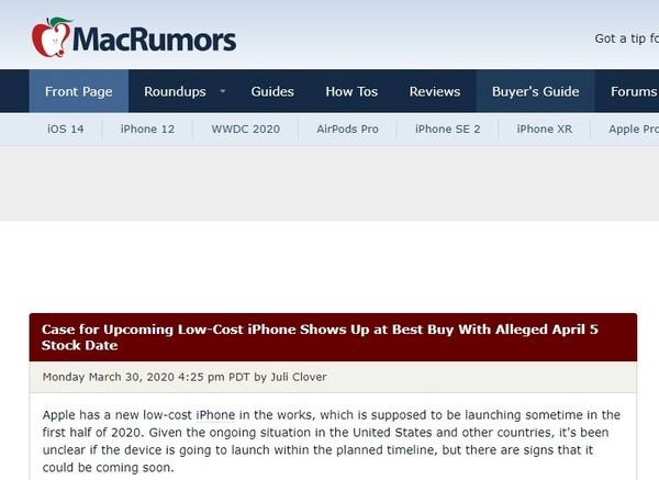 iPhone 9设备登录苹果官网 2999起截图