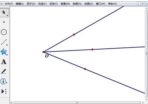 几何画板德萨格构图的画制方法截图