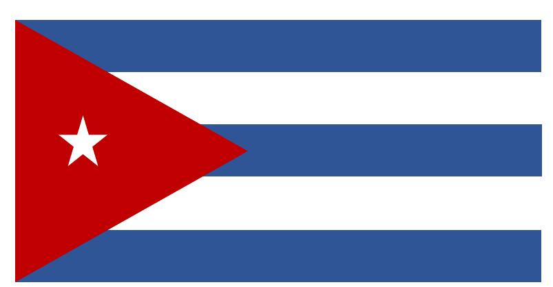 word快速绘制古巴国旗的简单方法截图