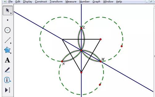 几何画板绘制三星状图形的图文方法