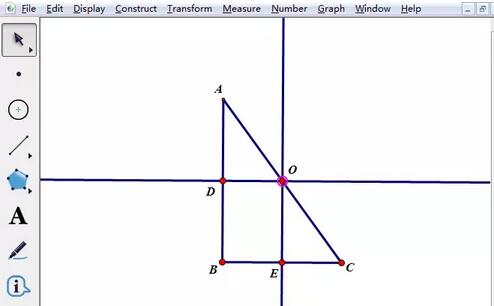 几何画板画制直角三角形的外接圆的操作方法截图