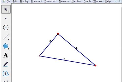 几何画板证实勾股定理的具体方法截图