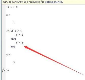Matlab使用IF条件语句的具体方法截图