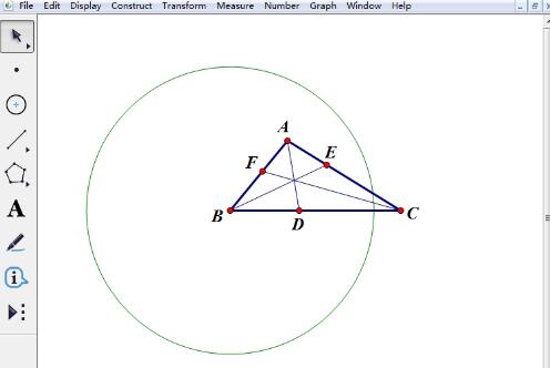 几何画板检验几何命题的准确性的方法截图