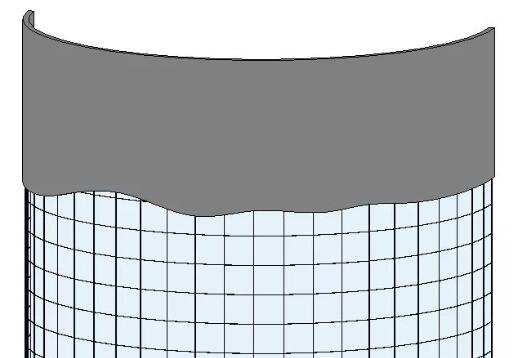 Revit制作曲面幕墙顶的具体方法截图