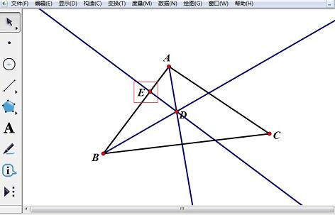 几何画板画制三角形内切圆的具体操作步骤截图