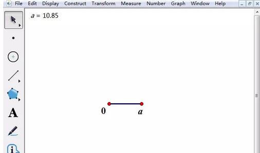 几何画板画制y=a^x图像的操作流程截图