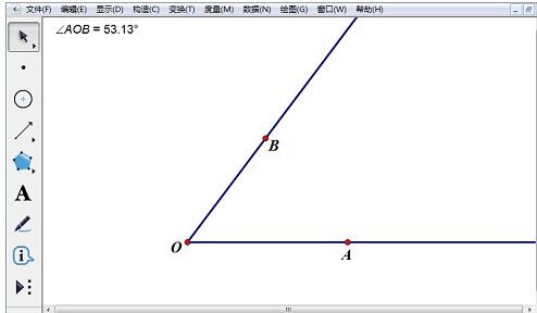借助几何画板n等分角的操作方法截图