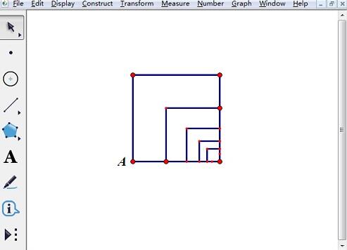 几何画板正方形内的迭代制作操作方法截图