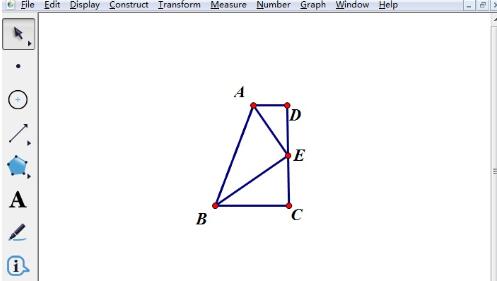 几何画板中按已晓条件画制几何图形的操作方法截图