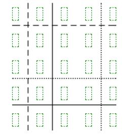 MathType拉入矩阵分隔线的具体方法截图