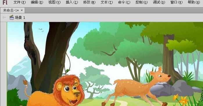 Flash对齐图形的操作流程