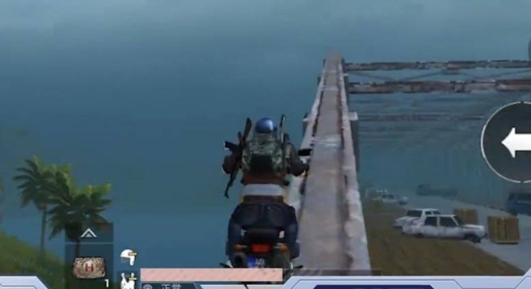 和平精英一号营地冲桥挑战赢q币攻略