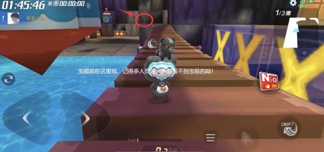 跑跑卡丁车手游像素村镇中搜寻宝藏攻略