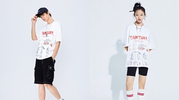 明日之后限量款印花廓形T恤定义生存潮流