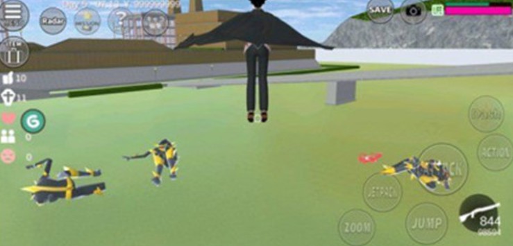 樱花校园外星人卡视角打法技巧攻略