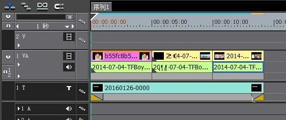 edius设置组的简单教程