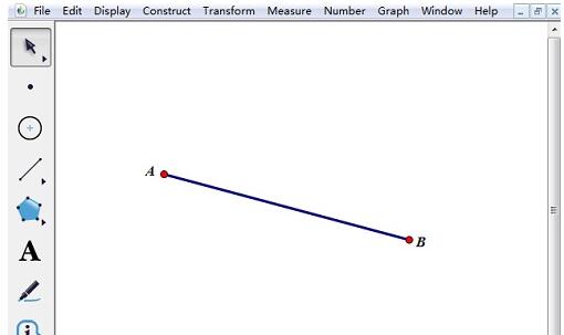 使用几何画板构造线段上的点的详细步骤