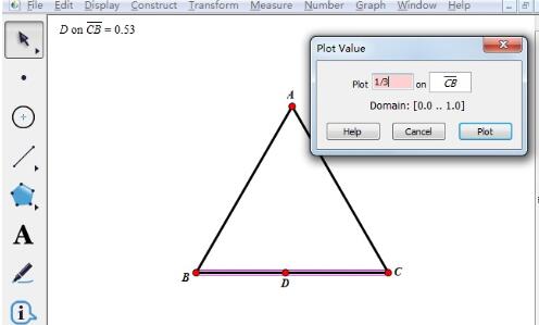 几何画板构造三等分点的操作流程