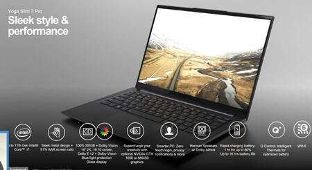 联想Yoga Slim 7系列爆料:标配Tiger Lake