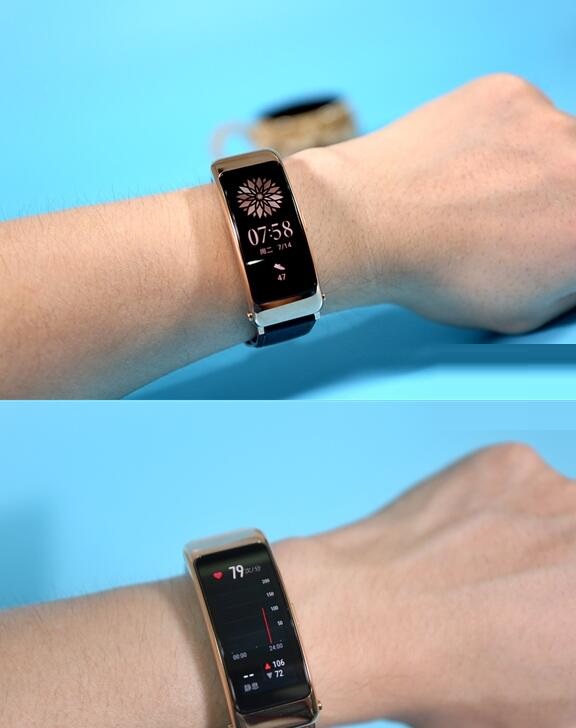 手环+耳机二合一设计!华为手环B6摩卡棕现身