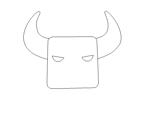 flash设计牛头图像的操作教程