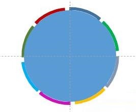 PPT使用合并形状功能绘制七巧板的操作方法