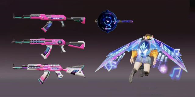 和平精英五曜2.0特斯拉和五套皮肤一览