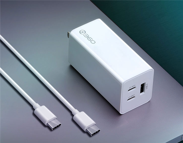 129元 360氮化镓充电器套装开卖：65W三口输出