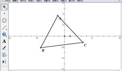 几何画板度量直线方程的具体步骤