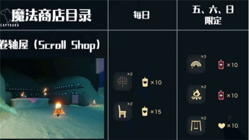 光遇国服魔法商店开启时间解析