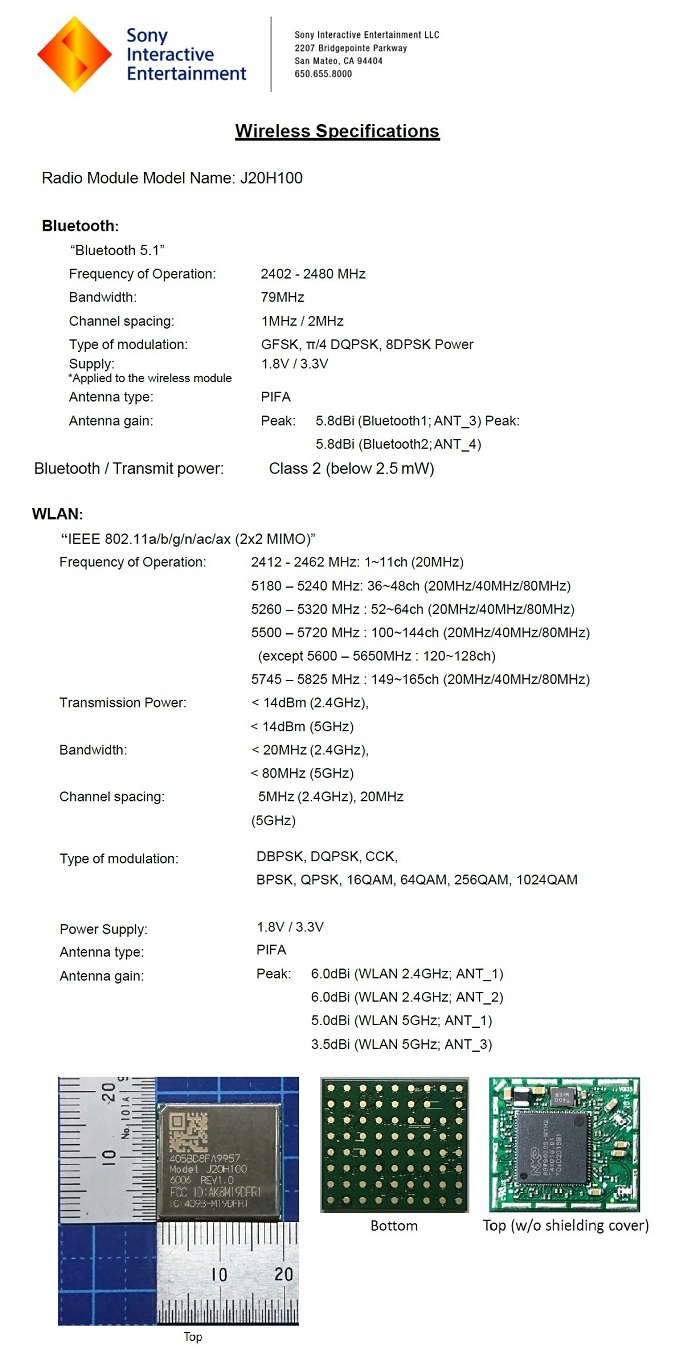 索尼PS5将支持Wi-Fi 6和蓝牙 5.1 无线技术