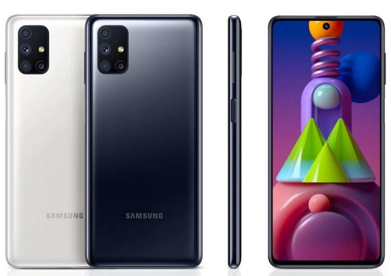 中端智能设备Galaxy M51配置外观曝光:电池容量达7000mAh