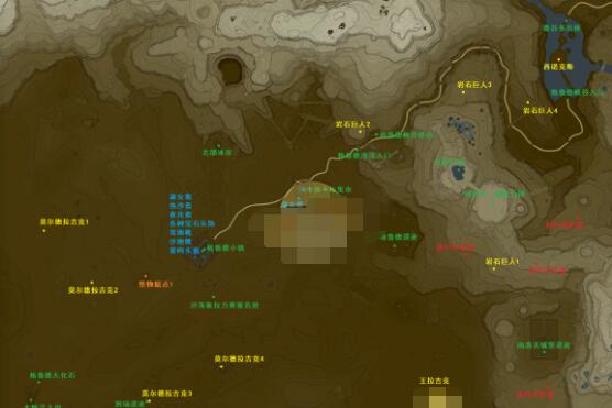 塞尔达传说:旷野之息中荒野之塔全收集指南