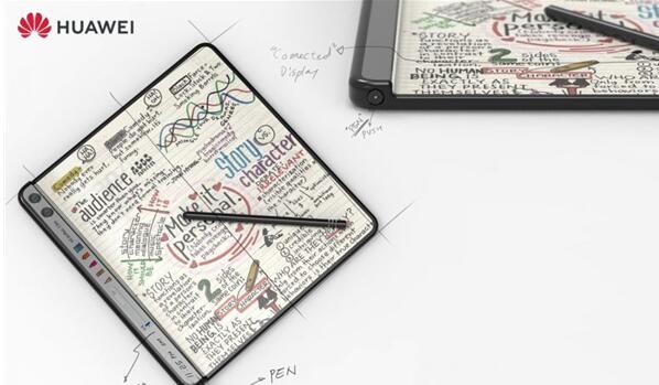 华为新折叠手机专利爆料:搭载手写笔