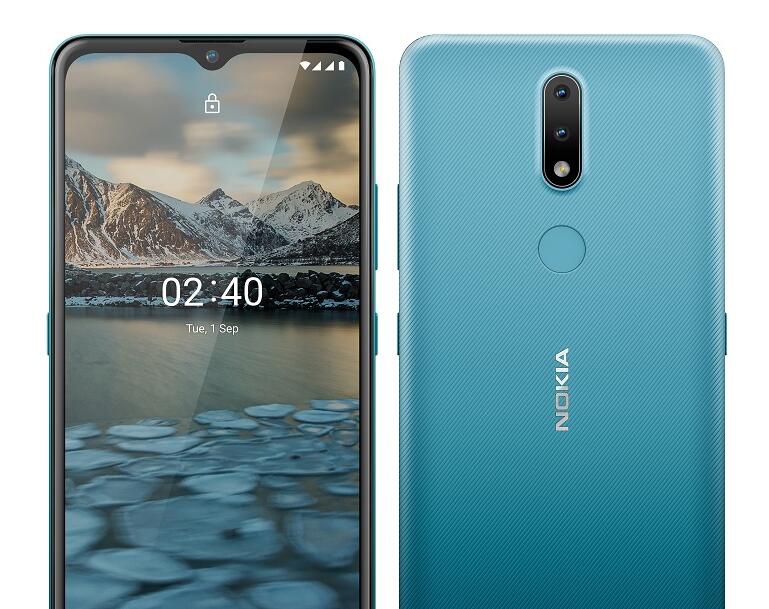 Nokia 2.4智能机外观爆料:水滴形刘海屏设计
