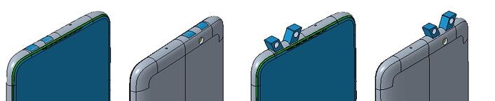 小米提交了一项智能机新设计专利:使用双弹出式前后置摄像头