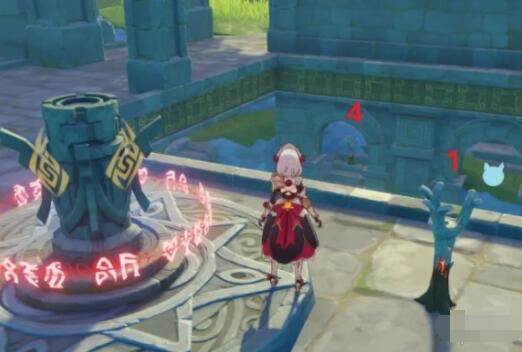 原神手游遁玉陵精灵位置 原神手游遁玉陵小精灵在哪