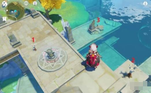 原神手游遁玉陵四个火炬在哪里 原神手游遁玉陵四个火炬位置介绍