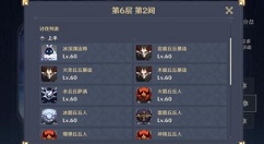 原神深境螺旋第六层怎么打?原神深境螺旋第六层阵容打法攻略