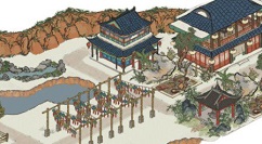 江南百景图米市巷绣球有什么用?江南百景图米市巷绣球作用与建造解析