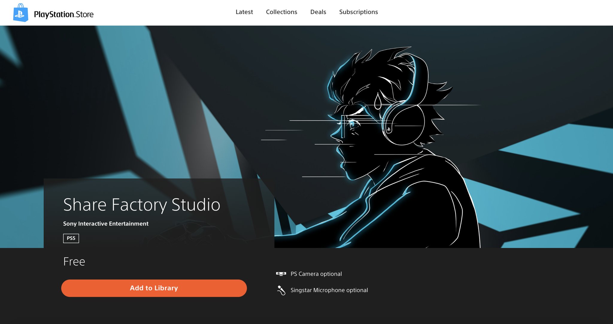 索尼准备在PS5平台上线一款《Share Factory》