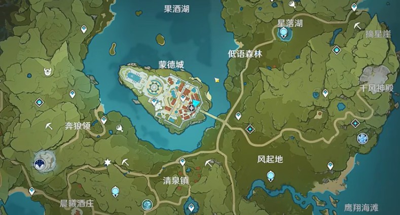 原神百货奇货商人在哪?原神百货奇货蒙德城立本位置解析