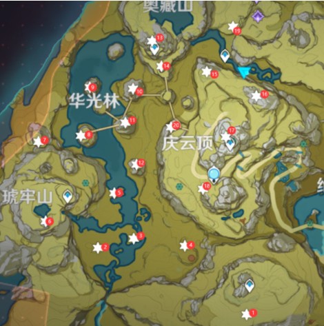 原神未知之星间奏陨星碎屑在哪里？原神11月17日陨星碎屑位置一览