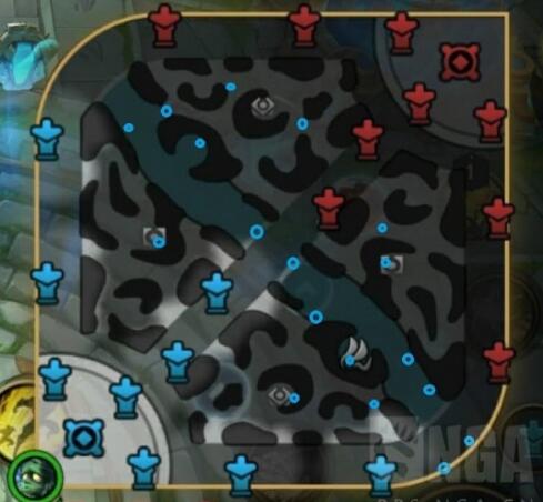 英雄联盟手游插眼位置在哪里？英雄联盟手游红蓝双方插眼位置推荐