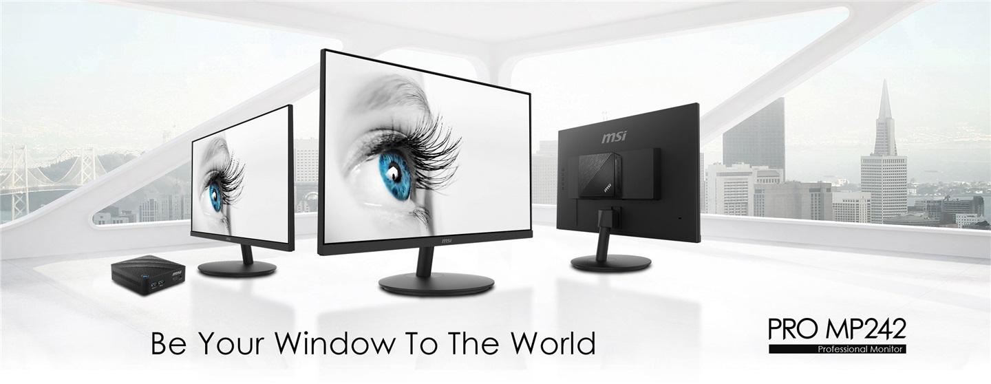 微星发布三款 PRO MP242系列显示器