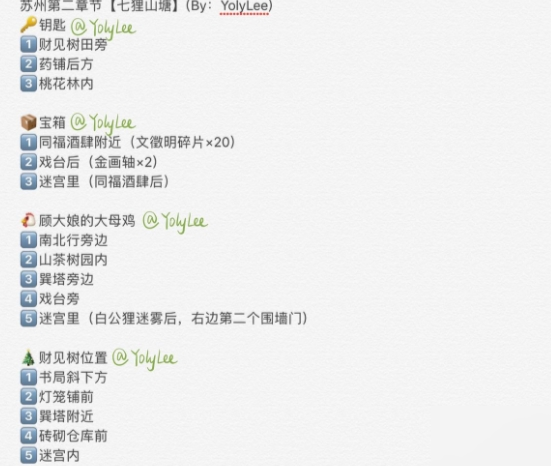 江南百景图七狸山塘宝箱钥匙怎么拿 江南百景图七狸山塘宝箱钥匙获取方法