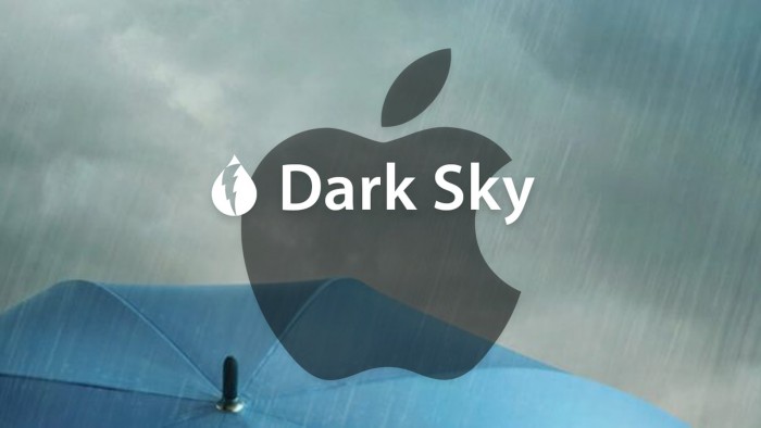 苹果Dark Sky应用更新:引入改进位置搜索及其他功能